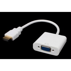 Cable HDMI a VGA Video & Audio