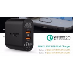 Cargador Pared Aukey Quick...