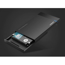 Case 2.5 Ugreen 9mm para SSD-HDD USB 3.0