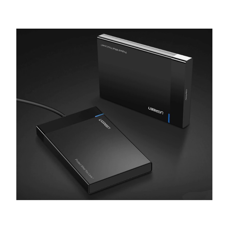Case 2.5 Ugreen 9mm para SSD-HDD USB 3.0
