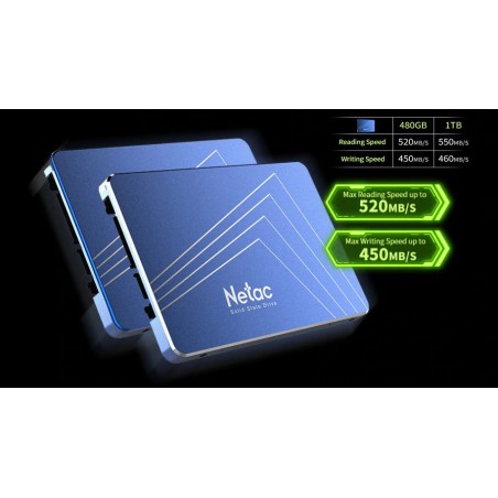 Disco Duro SSD 480GB Netac
