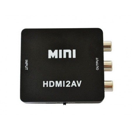 Adaptador RCA a HDMI con Video & Audio