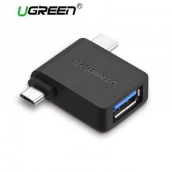 Adaptador Ugreen OTG 2 en 1