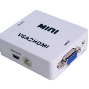Adaptador VGA a HDMI con Video & Audio