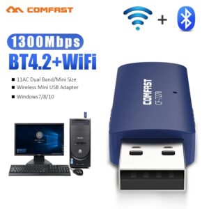 Adaptador WIFI 5G - 2.4G CF-727B Comfast
