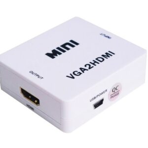 Adaptador VGA a HDMI con Video & Audio