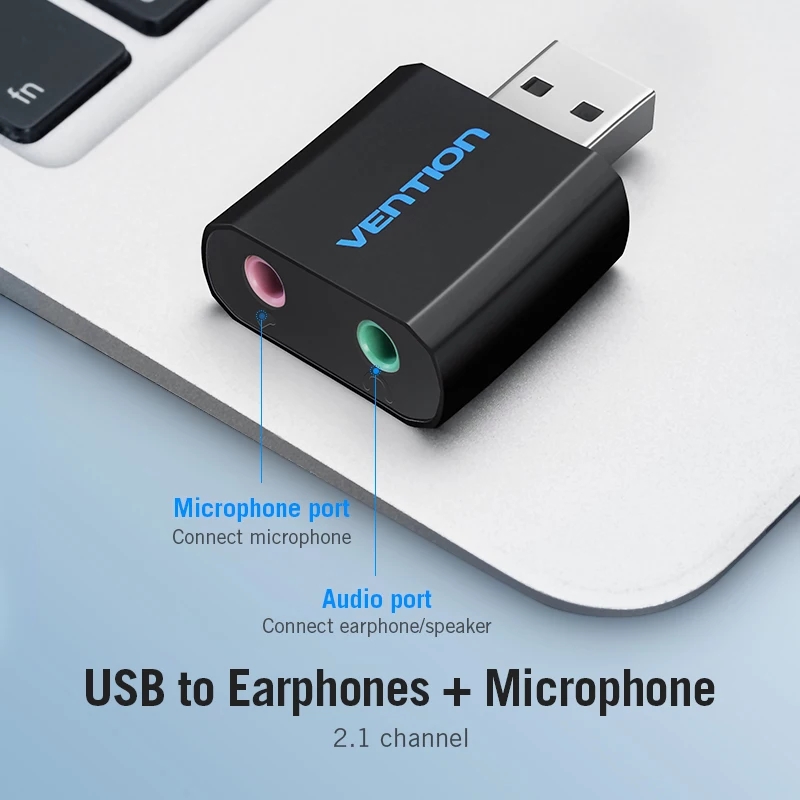 Tarjeta de Sonido USB Vention - Image 2